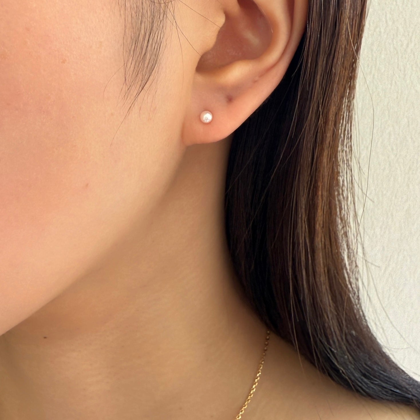 ＜NEW＞K18アコヤベビーパールピアス