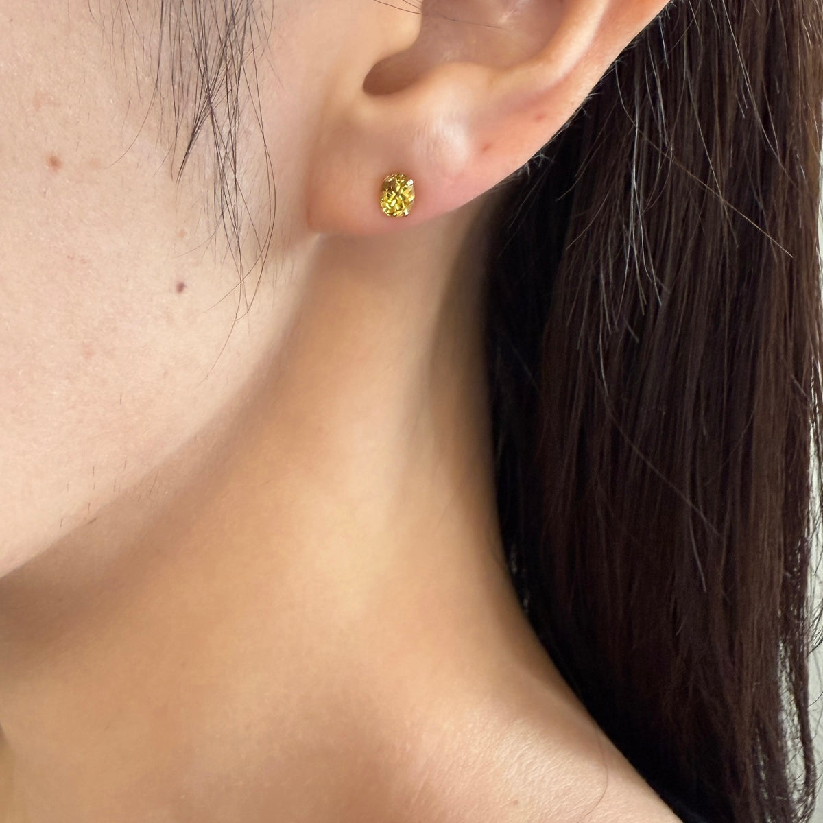 【お買い得ジュエリー】K18マリガーネットピアス