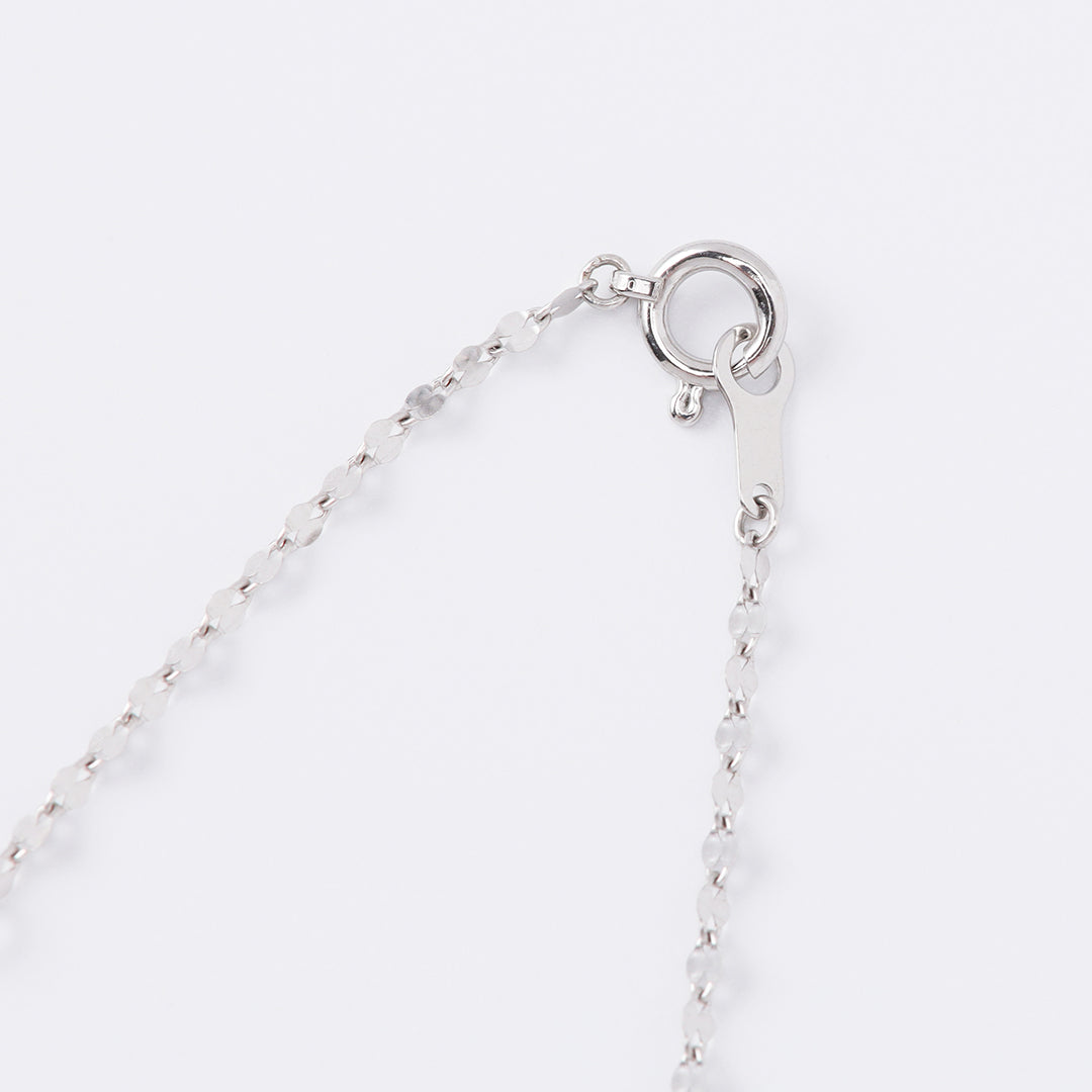 【受注生産品】＜NEW＞Pt850ペタルチェーンネックレス
