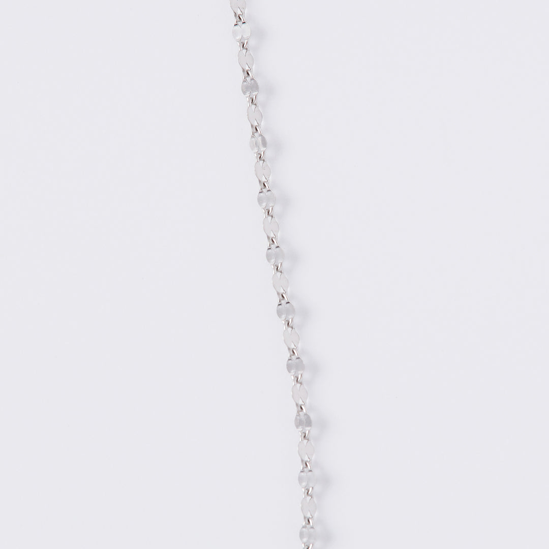 【受注生産品】＜NEW＞Pt850ペタルチェーンネックレス