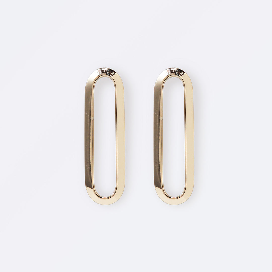 ＜NEW＞K18ロングクリップピアス1コマ