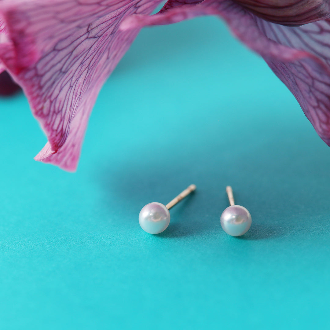 ＜NEW＞K18アコヤベビーパールピアス