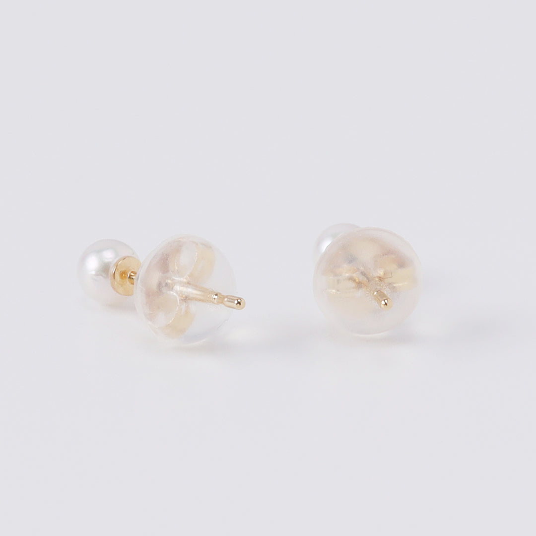 k18あこやベビーパール　ピアス NEW＞K18アコヤベビーパールピアス