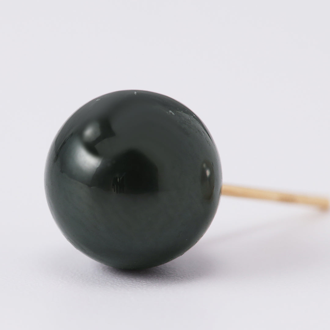 ＜NEW＞K18アコヤタヒチリバーシブルピアス