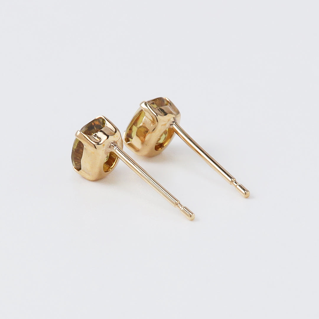 【お買い得ジュエリー】K18マリガーネットピアス