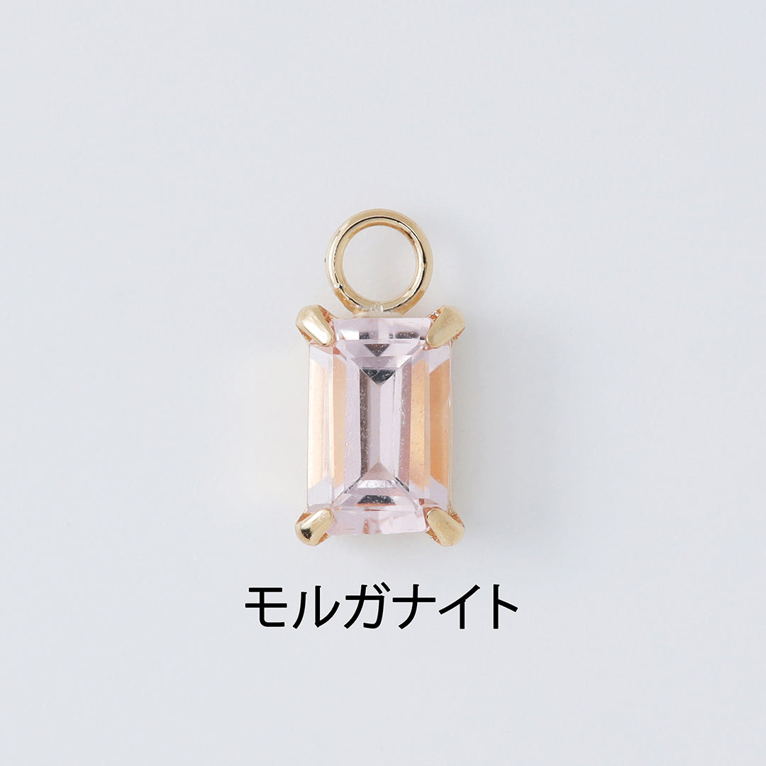 ＜NEW＞【受注生産品】K18誕生石チャーム(片耳)