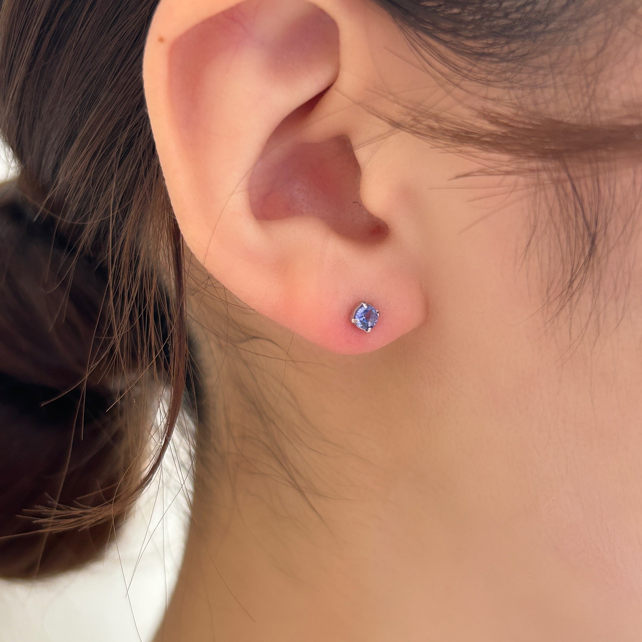 Pt900タンザナイトピアス